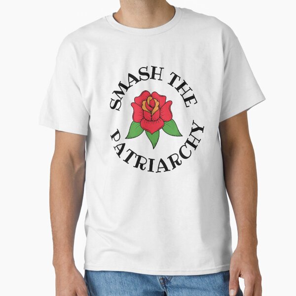 Smash the Patriarchy Feminist Flower - Adult & Kids T-Shirts, Sweatshirts & Hoodies apparel design preview 1