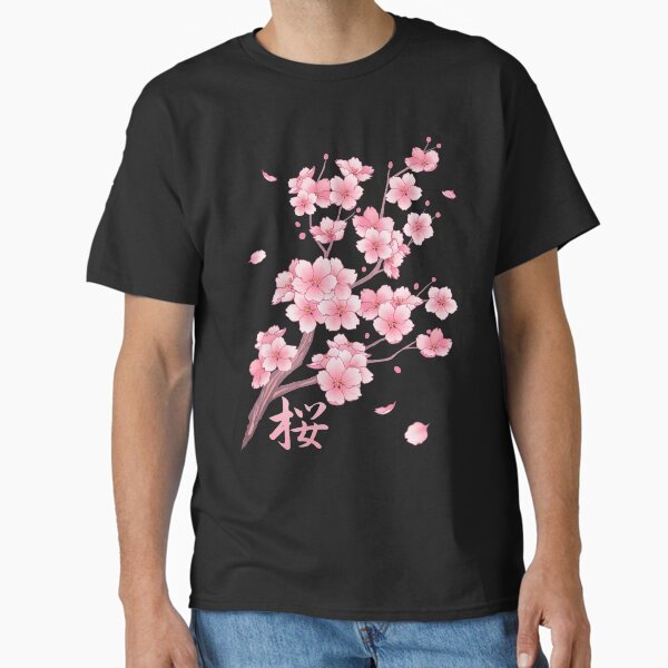 Falling Sakura Cherry Blossom - Adult & Kids T-Shirts, Sweatshirts & Hoodies apparel design preview 1