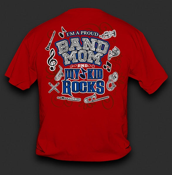SALE Sweet Thing Funny Proud Band Mom My Kid Rocks - Adult & Kids T-Shirts, Sweatshirts & Hoodies apparel design preview 1