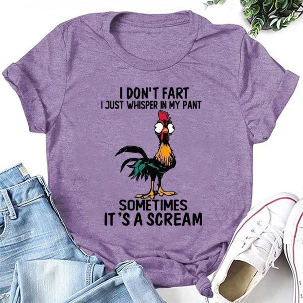 I Don't Fart Just Whisper In My Pant Print Women - Adult & Kids T-Shirts, Sweatshirts & Hoodies apparel design preview 2