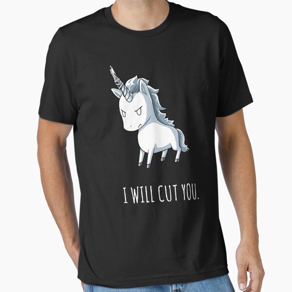 Stabby The Unicorn I Will Cut You Summer - Adult & Kids T-Shirts, Sweatshirts & Hoodies apparel design preview 1