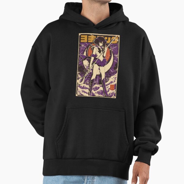 Sailor Saturn Kanji Poster - Adult & Kids T-Shirts, Sweatshirts & Hoodies apparel design preview 1