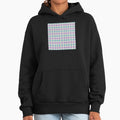Turquoise Flowers and Magenta Diamonds on Light Grey - Adult & Kids T-Shirts, Sweatshirts & Hoodies apparel design preview 1