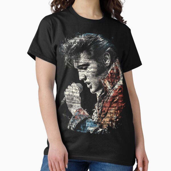 Elvis Presley King of Rock n Roll Jailhouse Hound Dog - Adult & Kids T-Shirts, Sweatshirts & Hoodies apparel design preview 1