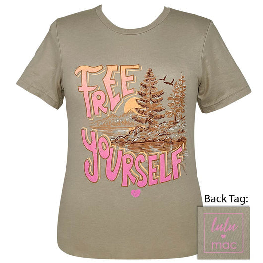 Girlie Girl Lulu Mac Free Yourself Canvas - Adult & Kids T-Shirts, Sweatshirts & Hoodies apparel design preview 1