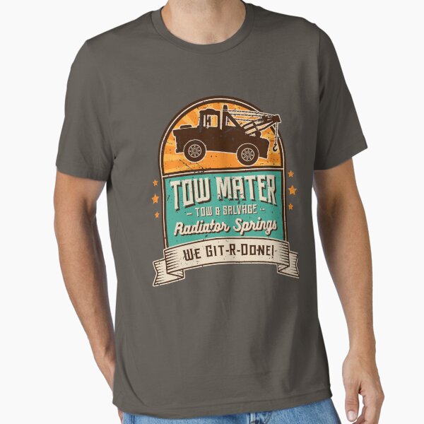 Tow Mater Salvage Vintage - Adult & Kids T-Shirts, Sweatshirts & Hoodies apparel design preview 1