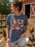 Girlie Girl Originals Craziest Chick Farm - Adult & Kids T-Shirts, Sweatshirts & Hoodies apparel design preview 1