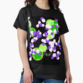 Purple cherry blossoms in the water - Adult & Kids T-Shirts, Sweatshirts & Hoodies apparel design preview 1