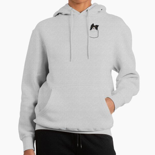 Border Collie In Pocket - Adult & Kids T-Shirts, Sweatshirts & Hoodies apparel design preview 1