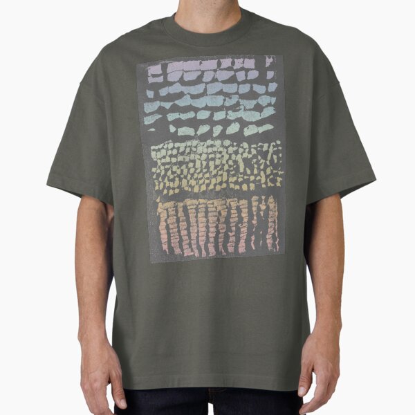 Three Grains Textured Monoprint Slate Rainbow Sorbet - Adult & Kids T-Shirts, Sweatshirts & Hoodies apparel design preview 1