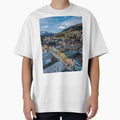 Colorful Village in Bavarian Alps - Adult & Kids T-Shirts, Sweatshirts & Hoodies apparel design preview 1