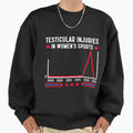 Testicular Injuries In Womens Sports Funny Saying Men - Adult & Kids T-Shirts, Sweatshirts & Hoodies apparel design preview 1