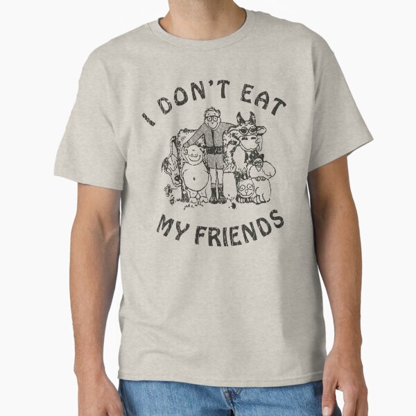 I Don't Eat My Friends 1985 - Adult & Kids T-Shirts, Sweatshirts & Hoodies apparel design preview 1