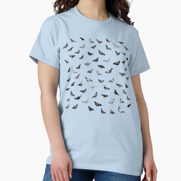 Pigeons Doing Pigeon Things - Adult & Kids T-Shirts, Sweatshirts & Hoodies apparel design preview 1