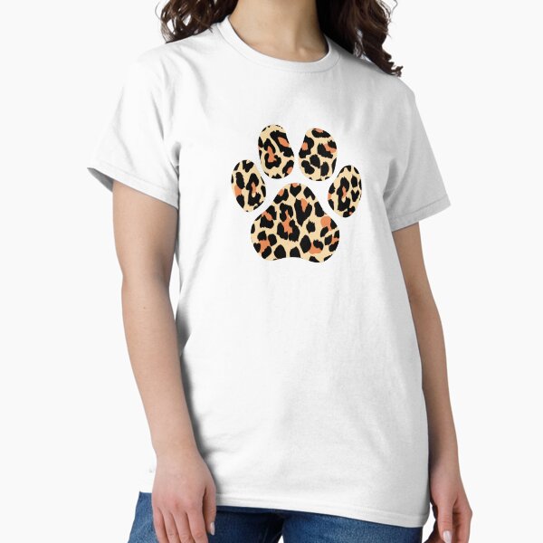 PAW FOOT PRINT WILD ORANGE - Adult & Kids T-Shirts, Sweatshirts & Hoodies apparel design preview 1