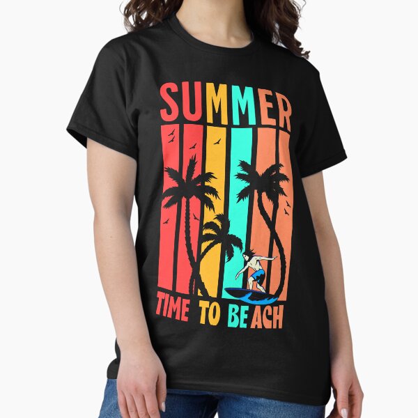Summer time sticker - Adult & Kids T-Shirts, Sweatshirts & Hoodies apparel design preview 1