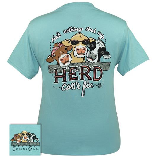 Girlie Girl Originals Preppy Nothing Herd Can't Fix - Adult & Kids T-Shirts, Sweatshirts & Hoodies apparel design preview 1