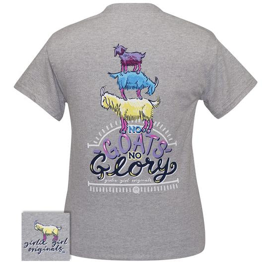Girlie Girl Originals Preppy No Goat Glory - Adult & Kids T-Shirts, Sweatshirts & Hoodies apparel design preview 1