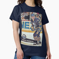 Pierre Turgeon Buffalo Sabres Pro Set Hockey Card Art - Adult & Kids T-Shirts, Sweatshirts & Hoodies apparel design preview 1