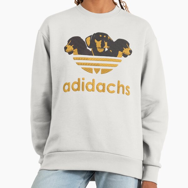 Dachshund Adidachs Embroidery Effect Dog mom Lover - Adult & Kids T-Shirts, Sweatshirts & Hoodies apparel design preview 1