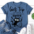 Girls Trip Cheaper Than Therapy 2026 Cat Print Women - Adult & Kids T-Shirts, Sweatshirts & Hoodies apparel design preview 1