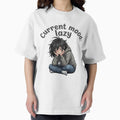 Current Mood Lazy Anime Girl Funny Aesthetic Design - Adult & Kids T-Shirts, Sweatshirts & Hoodies apparel design preview 1