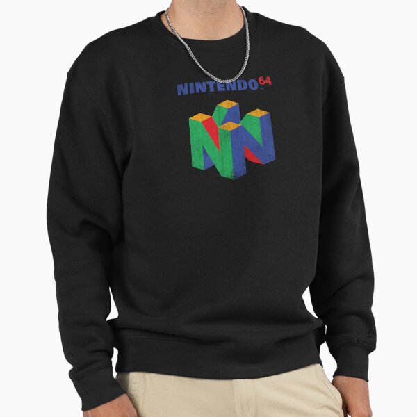 Nintendo 64 Classic Retro Vintage Logo - Adult & Kids T-Shirts, Sweatshirts & Hoodies apparel design preview 1