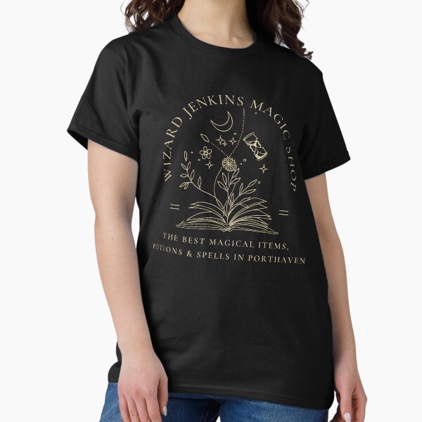 Wizard Jenkins Magic Shop - Adult & Kids T-Shirts, Sweatshirts & Hoodies apparel design preview 1