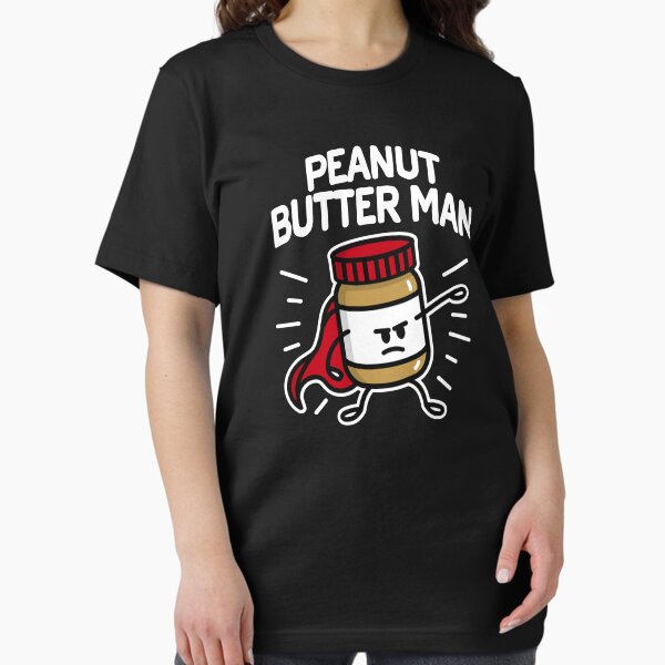 Peanut butter man (place on dark background) - Adult & Kids T-Shirts, Sweatshirts & Hoodies apparel design preview 1