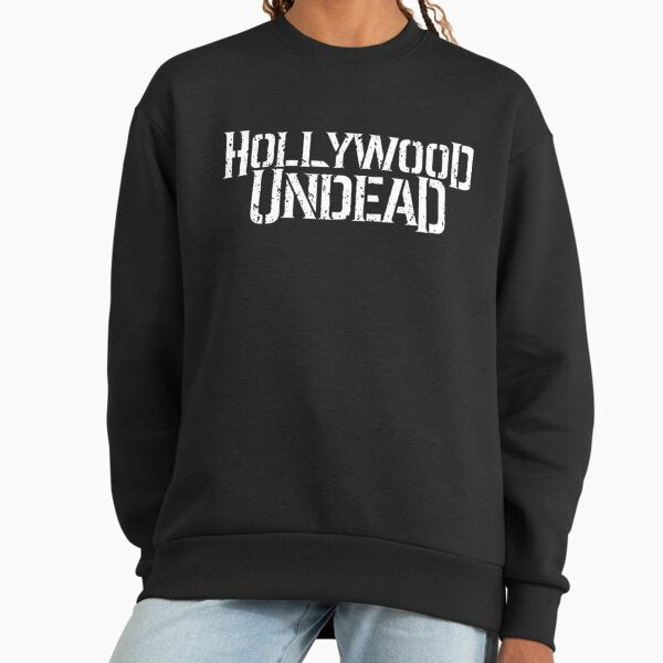 Hollywood Undead white logo - Adult & Kids T-Shirts, Sweatshirts & Hoodies apparel design preview 1
