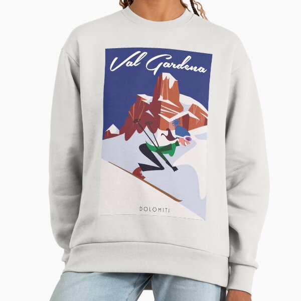 Val Gardena ski poster - Adult & Kids T-Shirts, Sweatshirts & Hoodies apparel design preview 1
