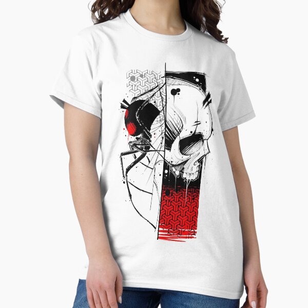 Cyberpunk Skull Spider Urban Goth Style - Adult & Kids T-Shirts, Sweatshirts & Hoodies apparel design preview 1