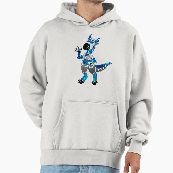 Protogen Fursuit Waving tie dye Blue Fursona Furry - Adult & Kids T-Shirts, Sweatshirts & Hoodies apparel design preview 1