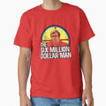 The Six Million Dollar Man Logo Vintage - Adult & Kids T-Shirts, Sweatshirts & Hoodies apparel design preview 1