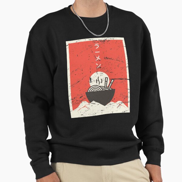 Vintage Japanese Anime Ramen - Adult & Kids T-Shirts, Sweatshirts & Hoodies apparel design preview 1