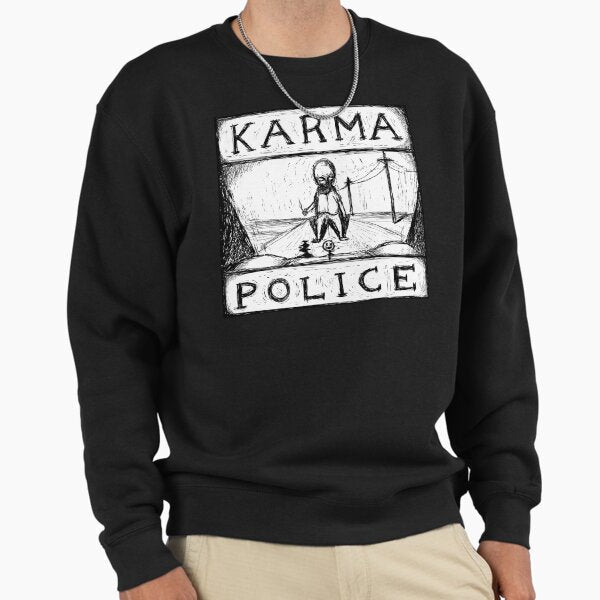 Karma Police music video illustration - Adult & Kids T-Shirts, Sweatshirts & Hoodies apparel design preview 1