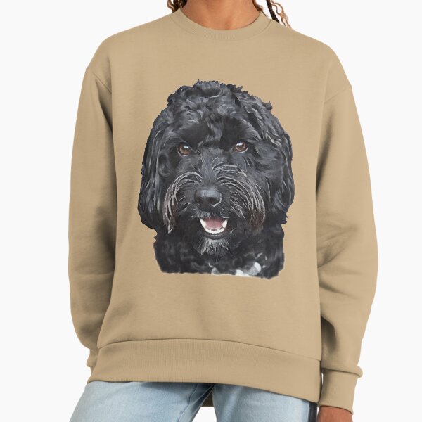Black Doodle Cockapoo Dog - Adult & Kids T-Shirts, Sweatshirts & Hoodies apparel design preview 1