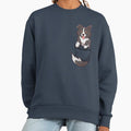 Pocket Cute Border Collie Dog - Adult & Kids T-Shirts, Sweatshirts & Hoodies apparel design preview 1