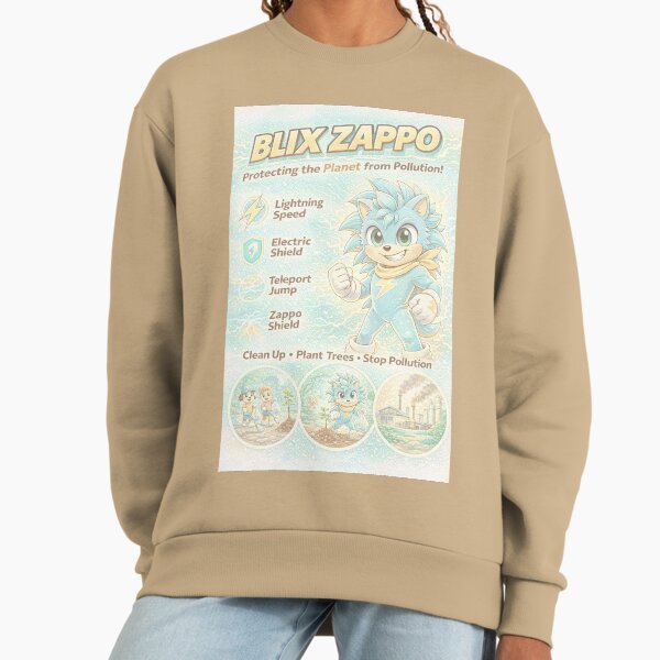 Blix Zappo Superhero - Adult & Kids T-Shirts, Sweatshirts & Hoodies apparel design preview 1