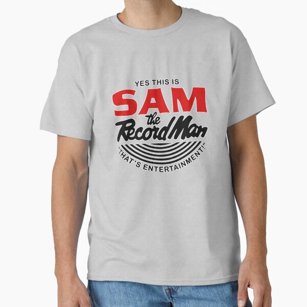 Sam Was The Record Man - Adult & Kids T-Shirts, Sweatshirts & Hoodies apparel design preview 1