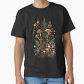 Witchy Woodland Mushrooms and Plants - Adult & Kids T-Shirts, Sweatshirts & Hoodies apparel design preview 1