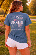 Southern Couture Classic Love Like Jesus - Adult & Kids T-Shirts, Sweatshirts & Hoodies apparel design preview 1