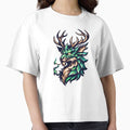 Dragon Stag Mystic animal fusion - Adult & Kids T-Shirts, Sweatshirts & Hoodies apparel design preview 1