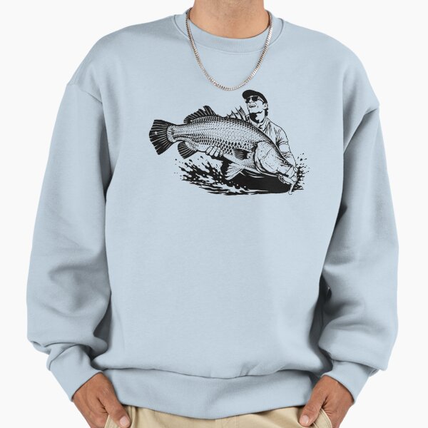 Barra fishing vibes and smiles - Adult & Kids T-Shirts, Sweatshirts & Hoodies apparel design preview 1