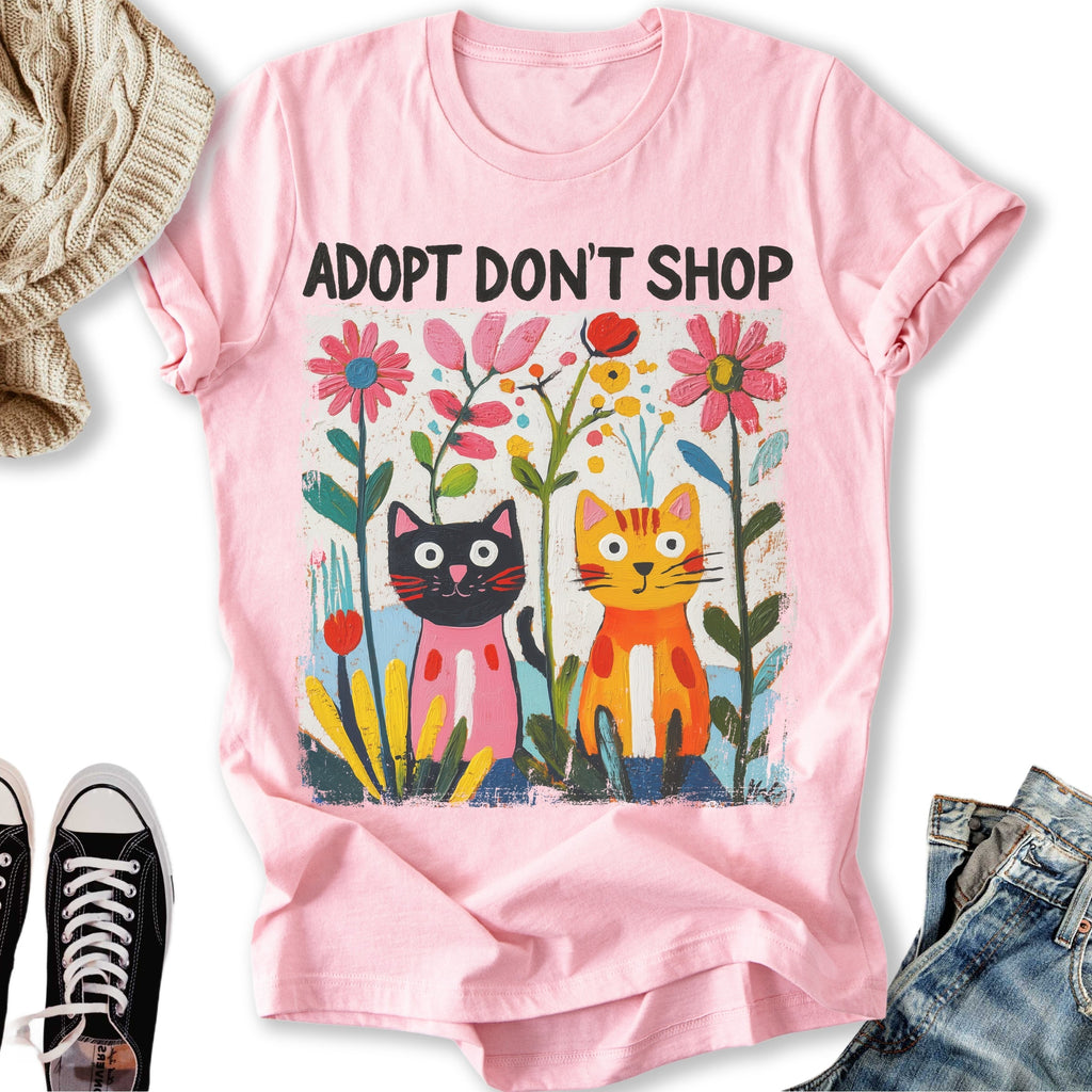Adopt Don't Shop - Adult & Kids T-Shirts, Sweatshirts & Hoodies apparel design preview 1