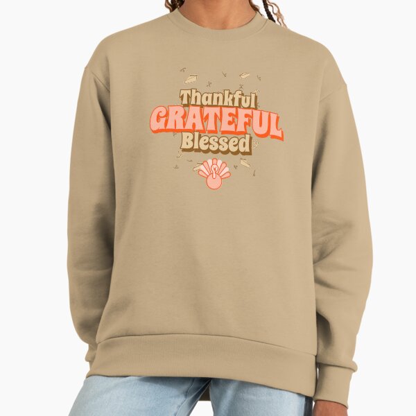 Thankful Grateful Blessed - Adult & Kids T-Shirts, Sweatshirts & Hoodies apparel design preview 1