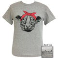 SALE Girlie Girl Originals Preppy Bandana Sheep - Adult & Kids T-Shirts, Sweatshirts & Hoodies apparel design preview 1