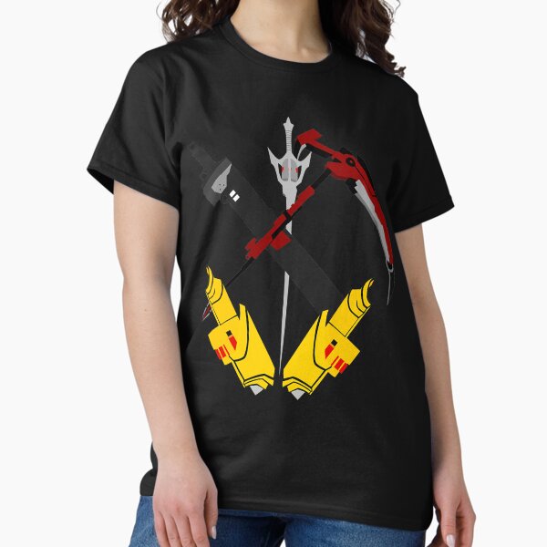Team rwby weapons - Adult & Kids T-Shirts, Sweatshirts & Hoodies apparel design preview 1