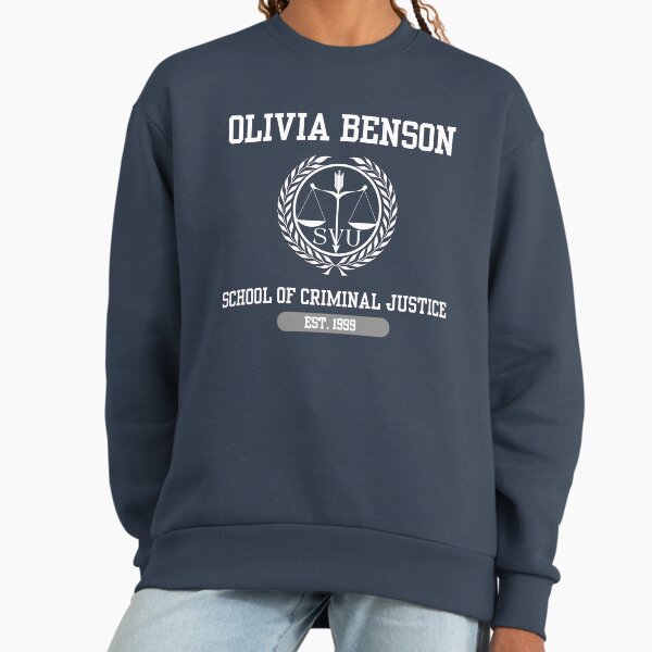 Olivia Benson School of Criminal Justice University - Adult & Kids T-Shirts, Sweatshirts & Hoodies apparel design preview 1