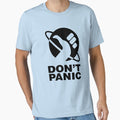 Don't Panic Hitchhikers Guide - Adult & Kids T-Shirts, Sweatshirts & Hoodies apparel design preview 1